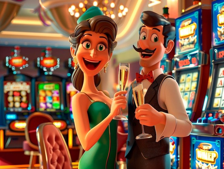 mahajitu slot mobile app interface showing slot games and account menu